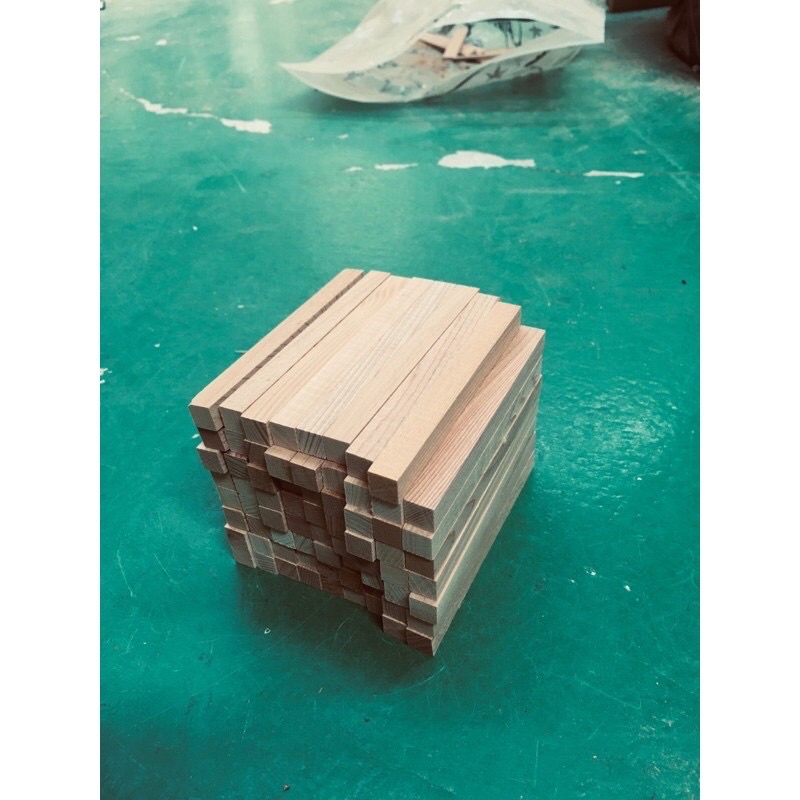 尺寸60公分x1.5左右x1.5左右.台灣檜木 舊料木角材 DIY創意加工 實木條 檜木條  $一支77元