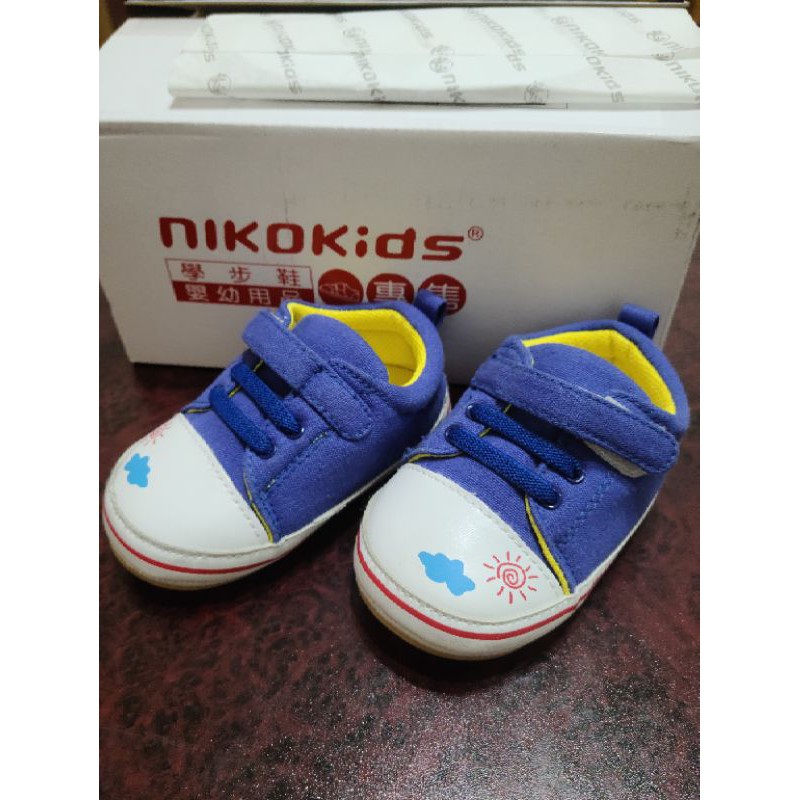 Nikokids軟Q底學步鞋5號13.5cm