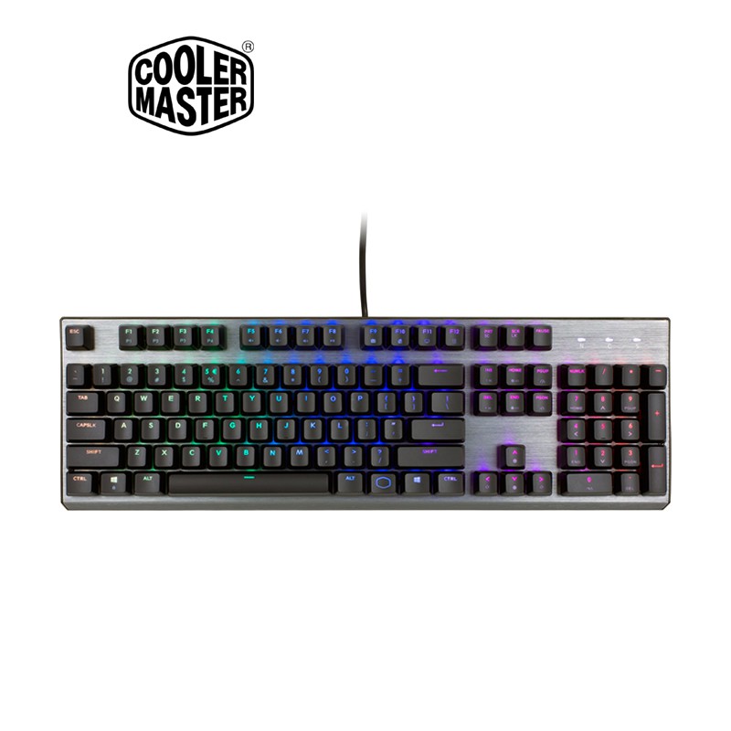 CoolerMaster酷媽 CK350 RGB 機械式鍵盤 104鍵 正印 中文版 紅軸 茶軸 青軸