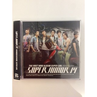 Super Junior-M 首張國語迷你專輯 Super Girl B版 CD+DVD