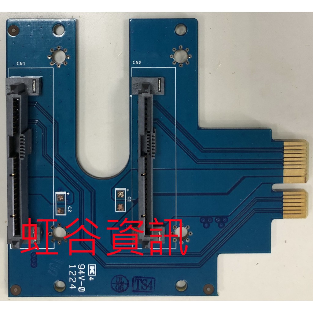 Synology 原廠 DS712+ NAS主機SATA BP 硬碟 插槽 背板