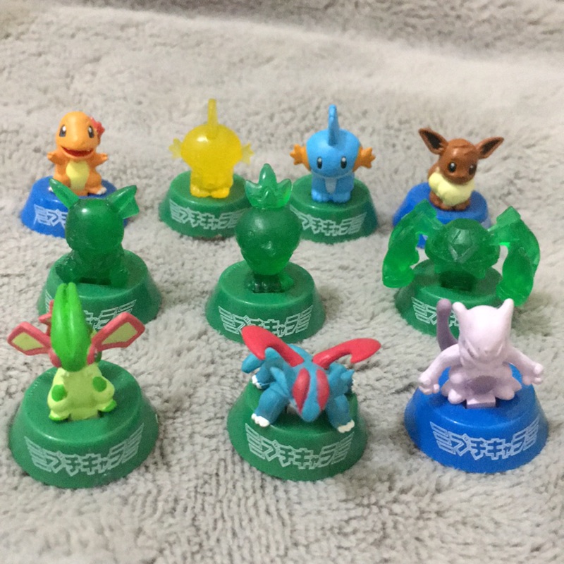 神寶Go✭神奇寶貝 小火龍 水躍魚 伊布 皮卡丘 火稚雞 巨金怪 沙漠蜻蜓 暴蠑螈 超夢 早期盒玩 絕版 精靈寶可夢