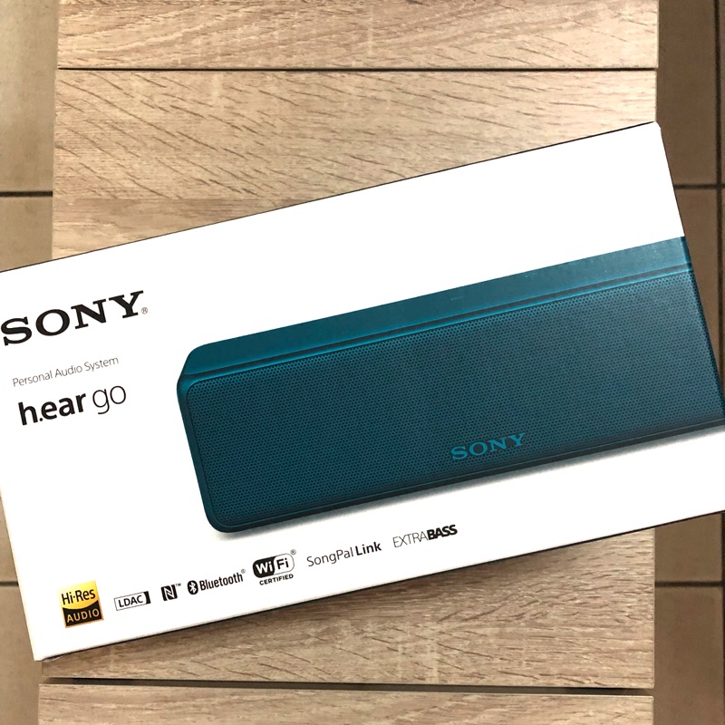 Sony h.ear go SRS-HG1 (viridian blue)索尼藍芽喇叭