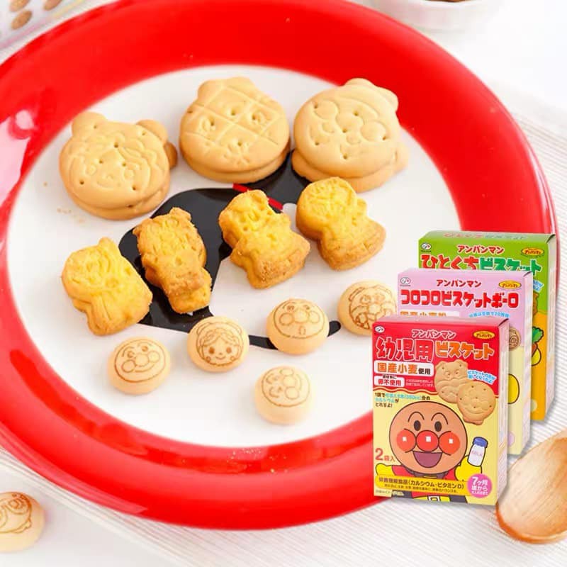 【YUYU-SHOP】日本不二家 麵包超人 嬰兒餅乾 寶寶餅乾 蔬果餅乾 蛋酥餅