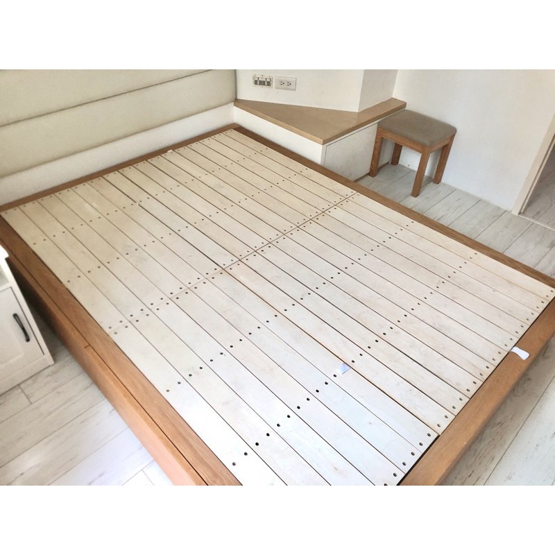 無印良品muji 收納床 橡木 雙人9成新5500 蝦皮購物