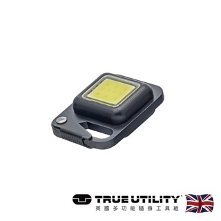 【TRUE UTILITY】英國多功能充電型高亮度鈕扣LED照明燈Buttonlite(吊卡版) TU919K