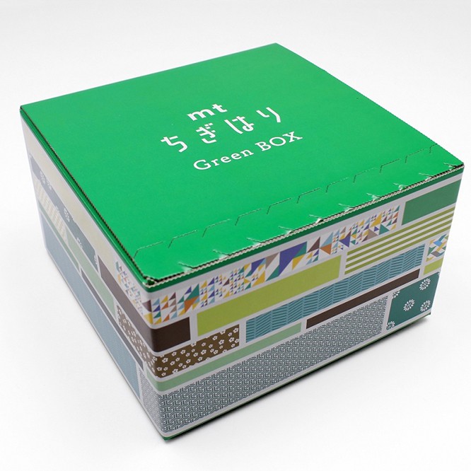mt Chigi-Hari 和紙膠帶 / 工作坊 綠盒子 (MTWBOX03)