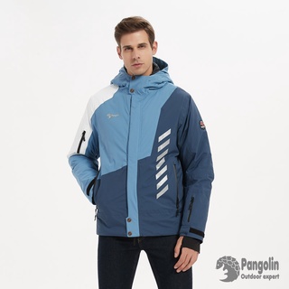 【PANGOLIN】典藏版拼色機能保暖男外套 #防風 #防水 #透濕 #透氣 #鎖溫保暖