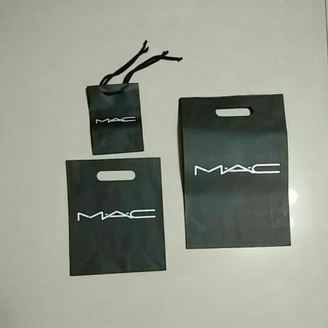 🎀妝可愛🎀 MAC M.A.C 一樓美妝專櫃 大、中、小提袋、紙袋(台灣專櫃贈品)
