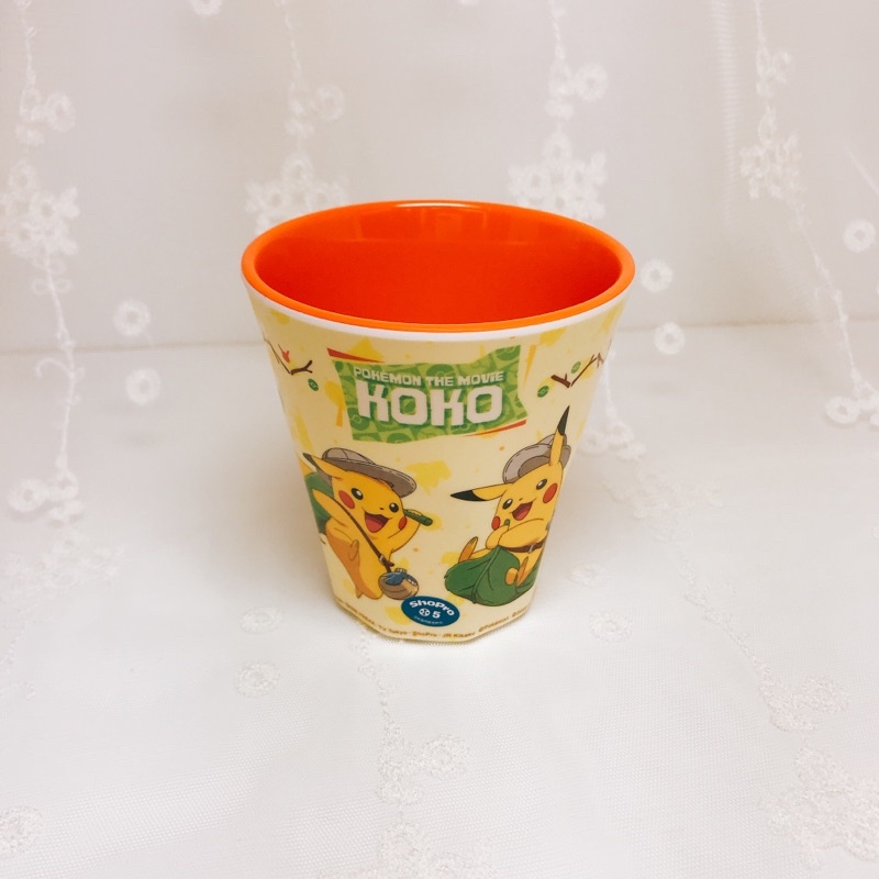 皮卡丘 美耐皿 杯子 水杯 日本 可愛 葉子 寶可夢 神奇寶貝