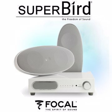 【喜龍音響】福利品 FOCAL 超鳥 Super Bird  白色 2.1 音響組合 內建超重低音 歡迎聊聊詢問