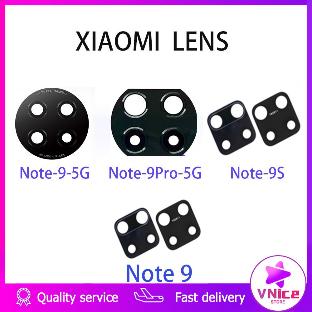 後相機 鏡頭 玻璃 xiaomi Redmi 小米 紅米 Note 9 Pro S 5G 零件 維修 含膠 原裝