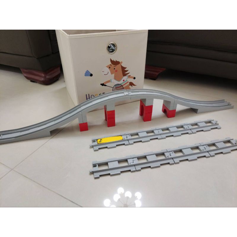 樂高 LEGO 10872 鐵路橋與鐵軌 duplo 得寶系列 + 10894 玩具總動員 火車