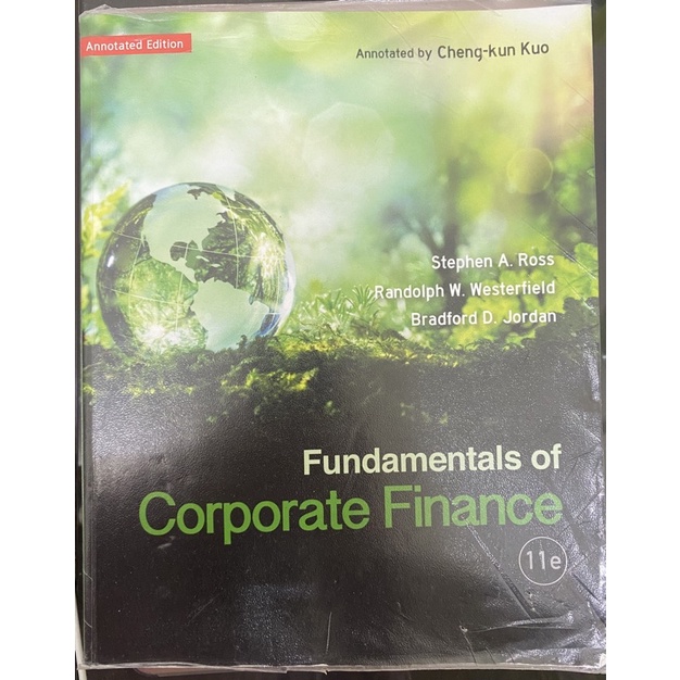 Fundamentals of Corporate Finance（11e） 財務管理/ Stephen Rosss