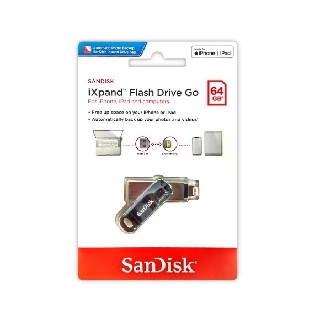 SANDISK iXpand Go 64GB 儲存裝置 旋轉隨身碟 iPhone / iPad 適用 儲存裝置 OTG