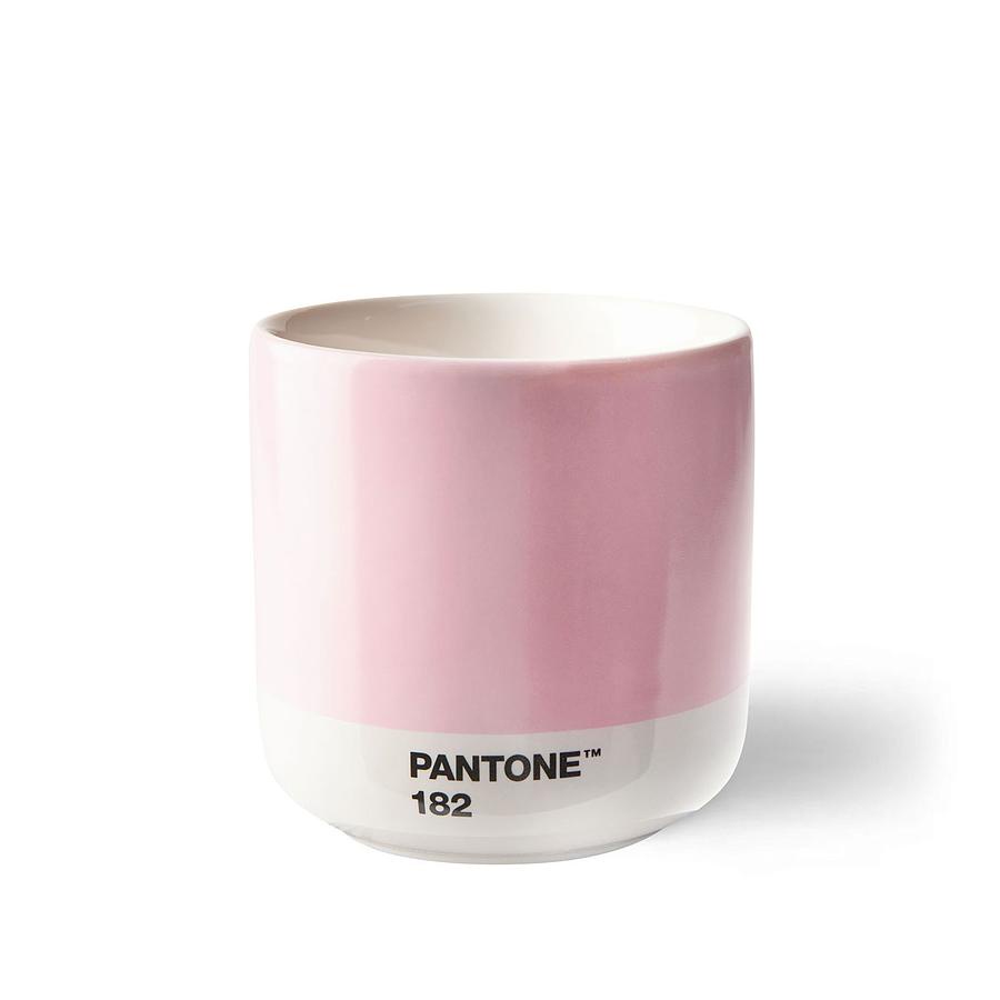 丹麥設計PANTONE雙層陶瓷杯/ 175ml/ 淡粉色/ 色號182 eslite誠品