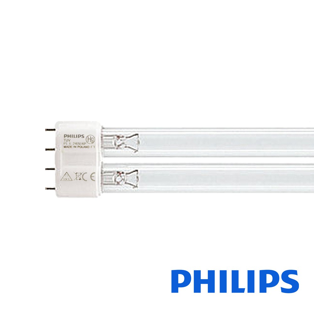 【飛利浦PHILIPS】UVC紫外線殺菌24W燈管 TUV PL-L 24W/4P 波蘭製