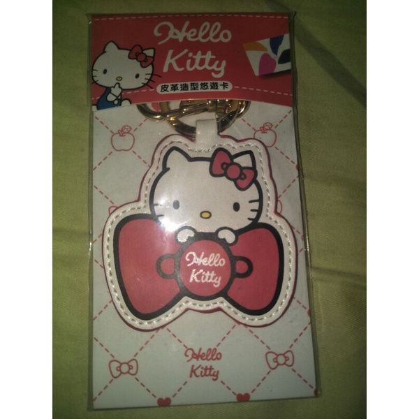 Hello Kitty無嘴貓 台灣地區限定限量皮革造型悠遊卡