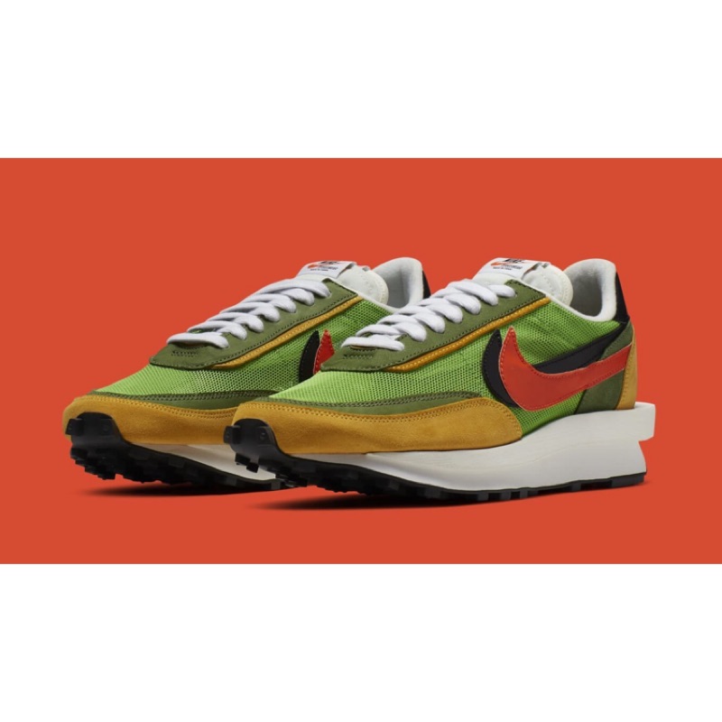 花田 Sacai x NIKE LDV WAFFLE 黃綠 黑白 灰白 解構 BV0073 300 100 001