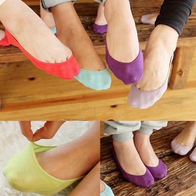 【現貨】韓國時尚蕾絲襪，防滑船襪