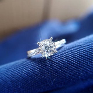 璽朵珠寶 [ 18K金 鑽石 放大款 戒指 ] 微鑲工藝 精品設計 鑽石權威 婚戒顧問 婚戒第一品牌 鑽戒 GIA