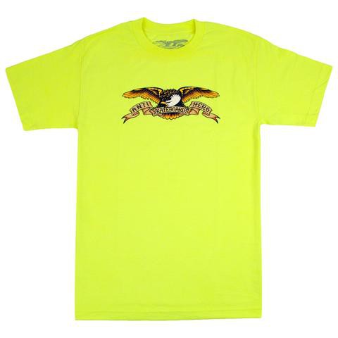Antihero Eagle T恤 (螢光綠)《Jimi Skate Shop》