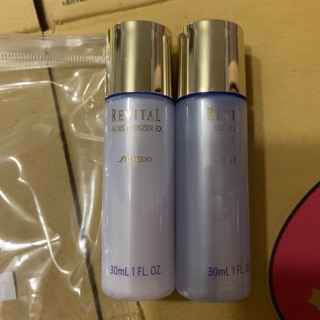 Shiseido 資生堂 Rivital 莉薇特麗 全效化妝水30ml /全效乳液 EX 30ml 旅行組 外出攜帶好用