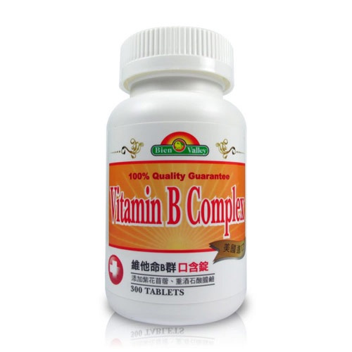培恩維他命B群口含錠300錠【愛買】