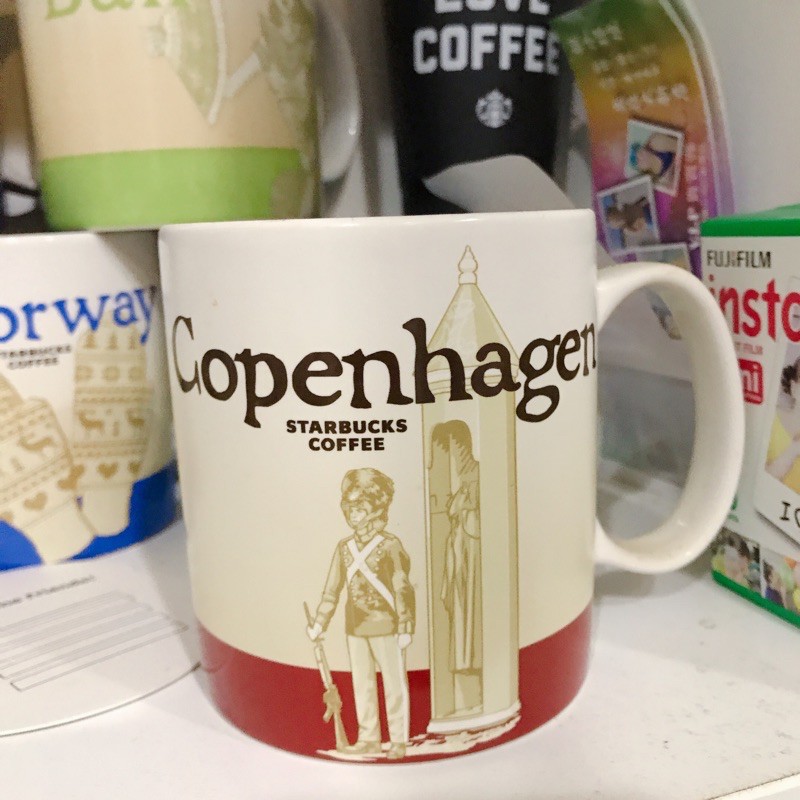 無盒僅收藏全新未使用絕版星巴克城市杯隨行杯丹麥🇩🇰哥本哈根Copenhagen