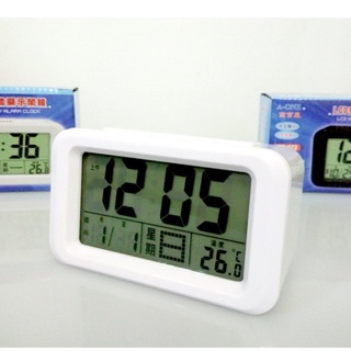 A-ONE LCD鬧鐘/時鐘/大字時間/日期(國農曆可切換)/星期/溫度/貪睡/辦公桌書桌【網路最低價】TG-072