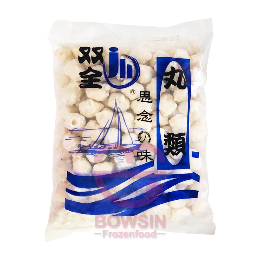雙全 花枝丸3kg 花枝 海鮮 海產 冷凍食品 炸花枝丸 火鍋料 點心 大包裝 寶欣 蝦皮購物