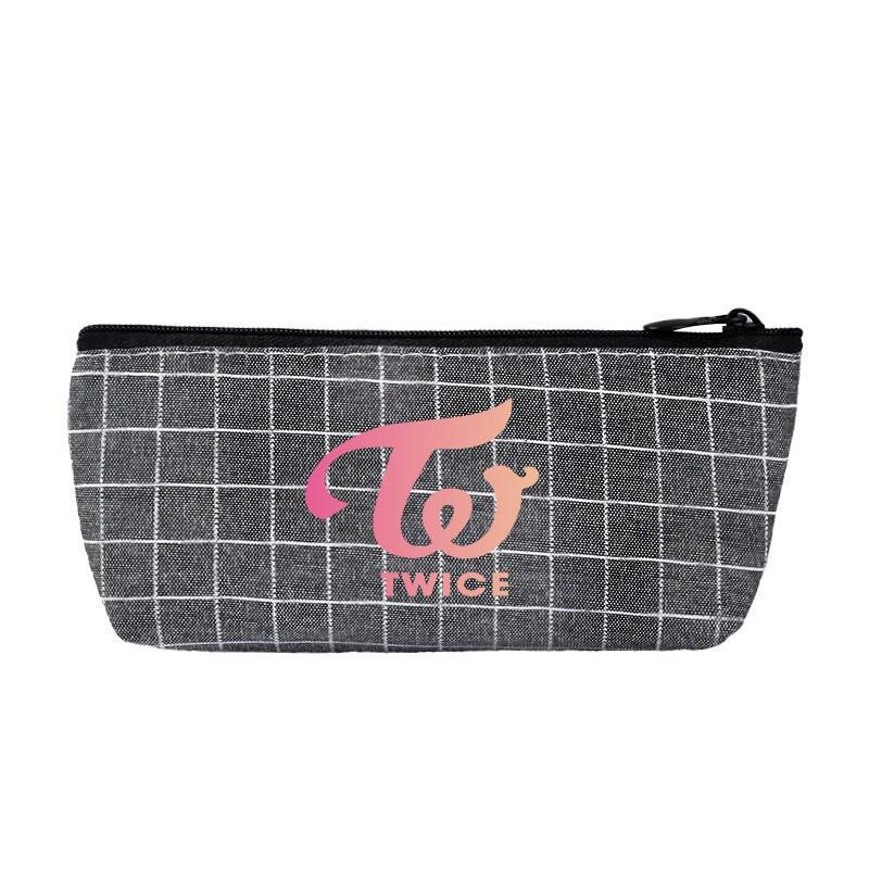 黎黎文具 21新twice筆袋got7周邊exo應援筆袋文具包零錢包韓版潮男女學生文 蝦皮購物