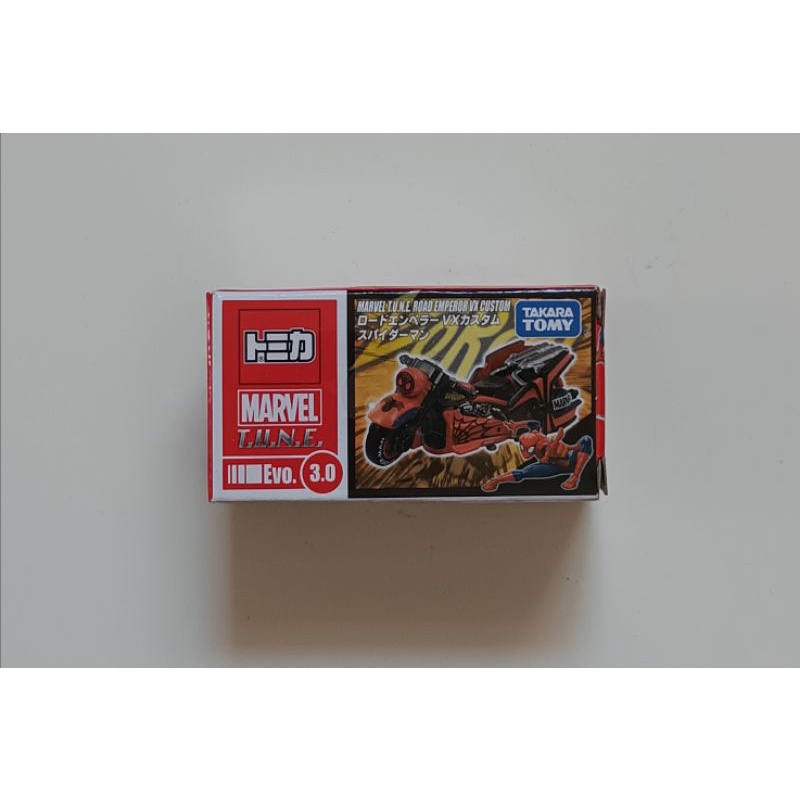 TAKARA TOMY TOMICA MARVEL Evo 3.0 蜘蛛人 摩托車 漫威 多美小汽車 火柴盒小汽車