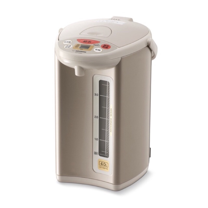 ZOJIRUSHI 象印 CD-WBF40 4公升 微電腦電動給水熱水瓶 福利品