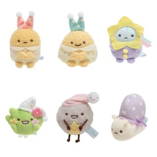 【免運】日本San-X 角落生物 晚安睡衣系列 掌上型沙包玩偶 娃娃