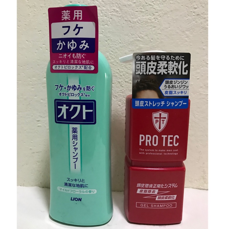 😍👍日本獅王 Lion PRO TEC頭皮養護控油洗髮精300g/OCTO清屑舒癢洗髮精320ml