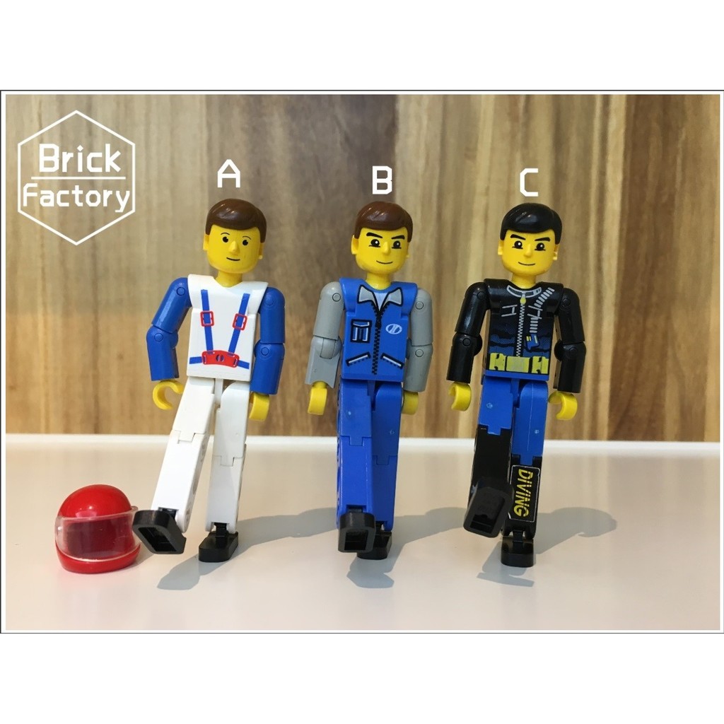 《Brick Factory》二手 懷舊 樂高 LEGO 科技人偶 Technic Figures #07