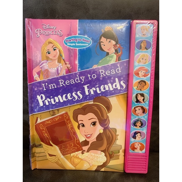 I'm Ready to Read Princess Friends 迪士尼公主英文繪本有聲書