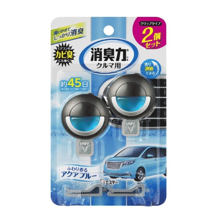 日本 雞仔牌 消臭力車用夾式芳香劑多款香氛薄荷除煙臭車用香氛 蝦皮購物