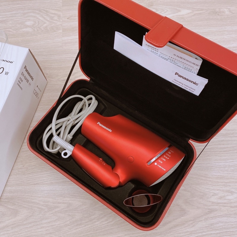 國際牌EH-NA9B奈米水離子吹風機精裝盒版（紅）