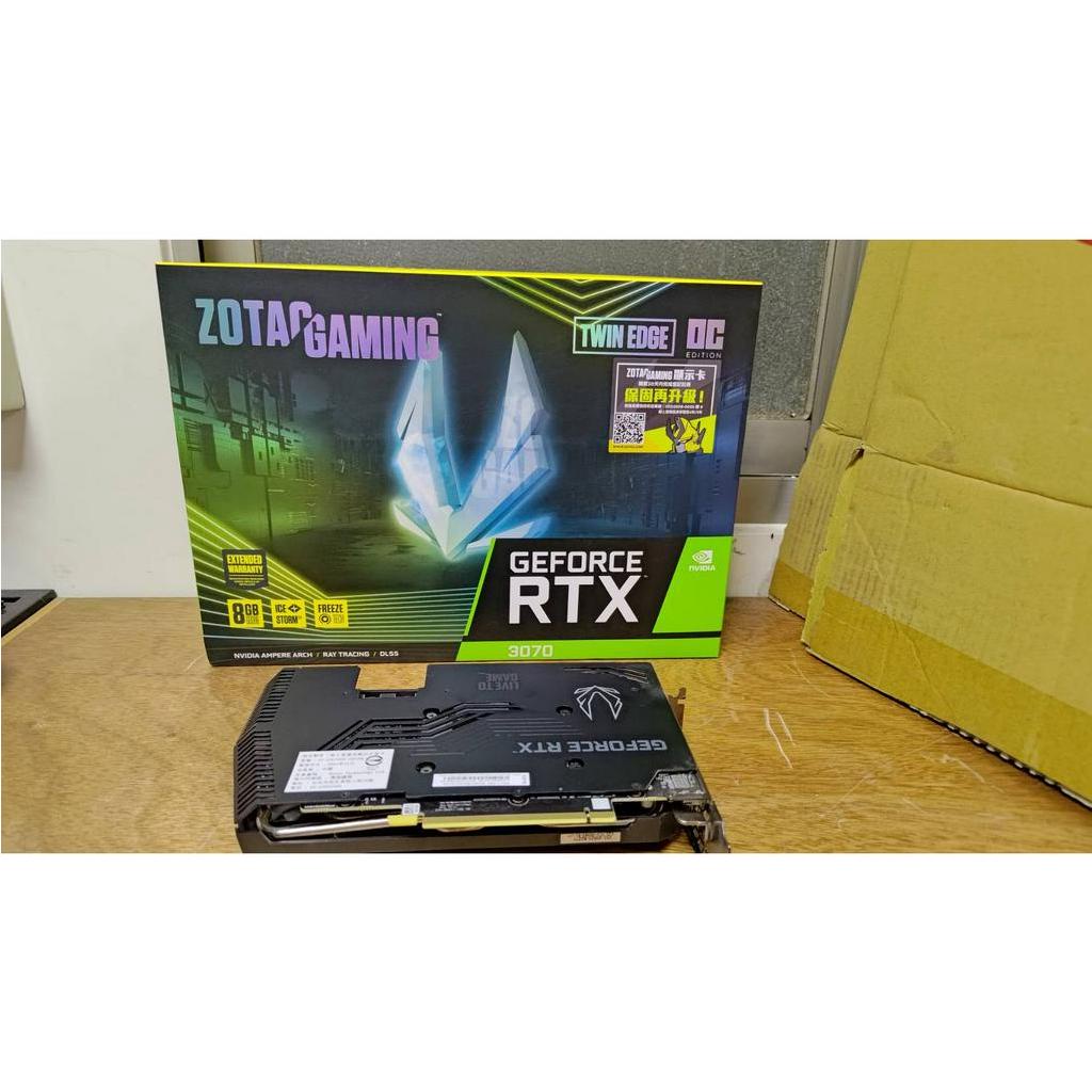 ZOTAC GAMING GeForce RTX 3070 Twin Edge 4年保固 非3080 3090 4080