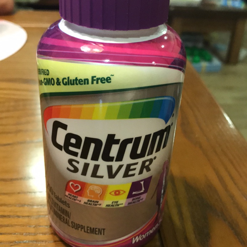 Centrum silver women50+ 250tablets 銀寶善存，保存期限2019/8 美國帶回