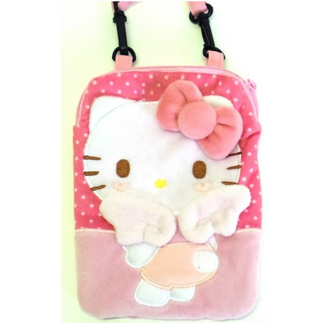 日貨  Hello Kitty 包包 側背包 背包 手機包 三麗鷗 凱蒂貓 Sanrio 正版 授權 J00015513