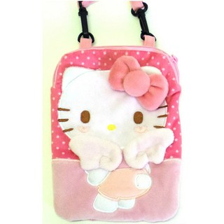 日貨 Hello Kitty 包包 側揹包 揹包 手機包 三麗鷗 凱蒂貓 Sanrio 正版 授權 J00015513