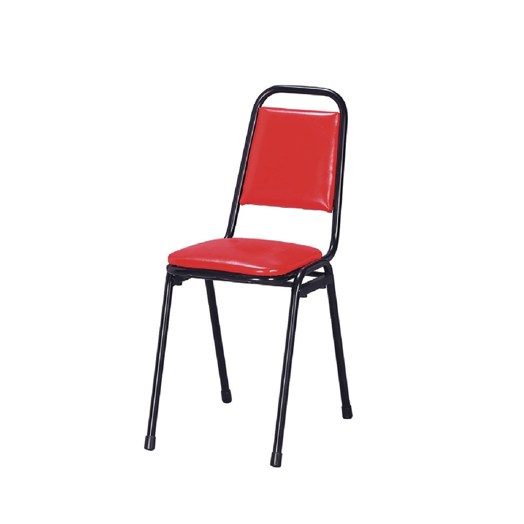 【E-xin】滿額免運 751-16 方型餐廳椅 餐椅 餐廳椅 用餐椅 圓桌 餐桌 造型椅 辦桌椅 椅子 紅色 多色