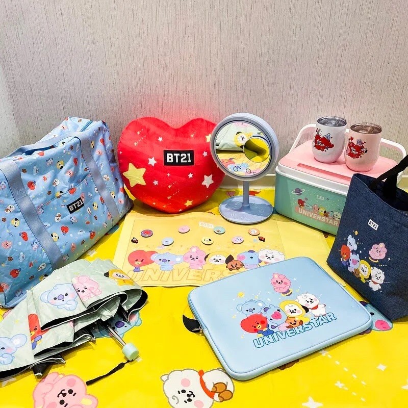 代購代買康是美X BT21 Baby萌翻宇宙大集合 (蛋型杯、筆電包、桌墊、托特袋、抱枕、旅行袋、雨傘、野餐墊、保冰桶)