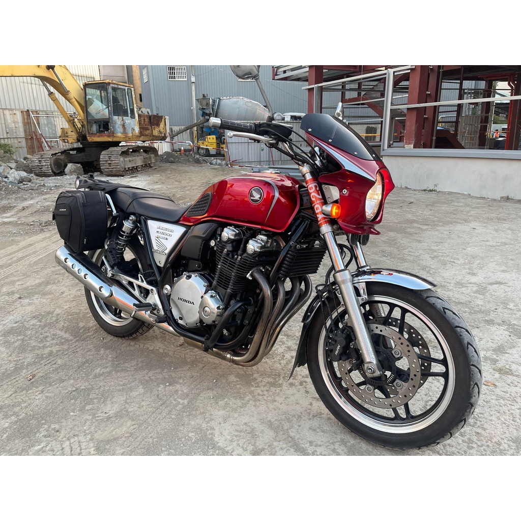 幽浮二手機車 Honda Cb1100 Abs 13年糖果紅低里程 999元牽車專案開跑 蝦皮購物