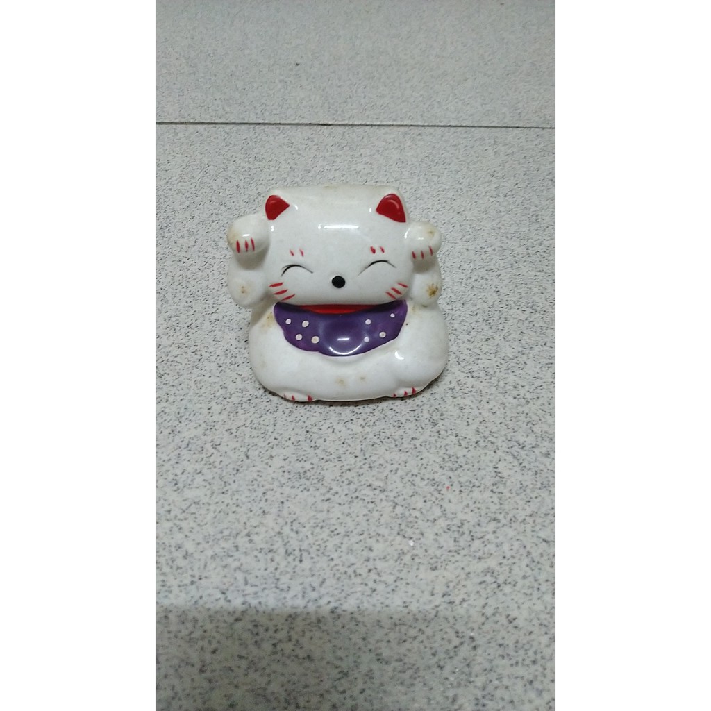 日本招財貓存錢筒 陶瓷擺飾品