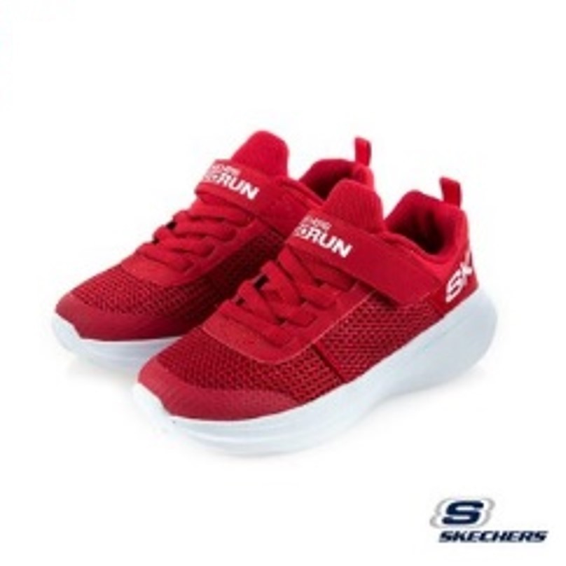 Skechers Kids 童鞋 暗紅色 16公分 男童女童 GORUN FAST 記憶鞋墊運動鞋 輕量 透氣跑步