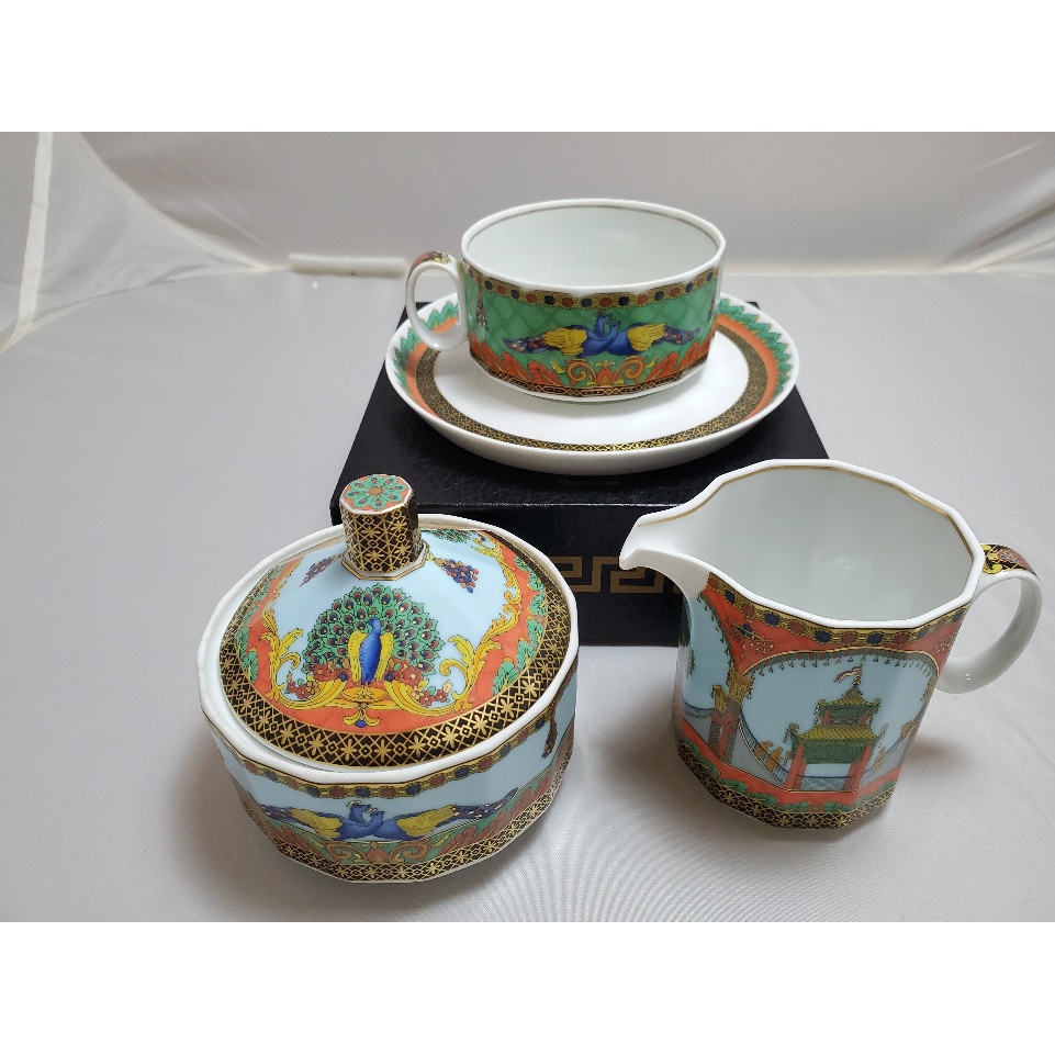 Rosenthal Versace "Le Voyage De Marco Polo"系列咖啡/茶具套組※正品現貨（新品